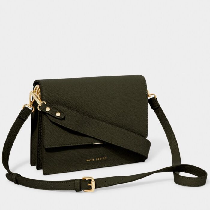 Katie Loxton Orla Divided Crossbody - Khaki